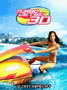 turbo jet ski 3d 240x320