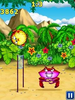 beach ball crab mayhem 128x160 samsung