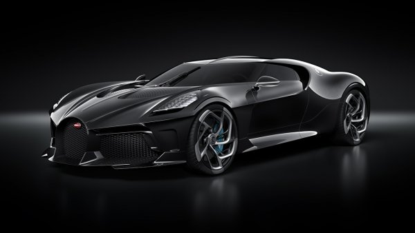 BUGATTI La Voiture Noire Black Black background 561618 1280x7