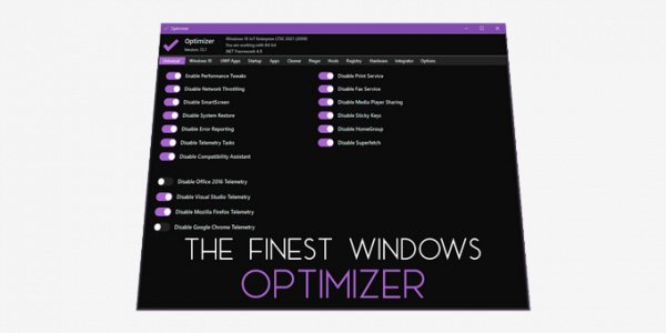 The finest Windows Optimizer-16.7