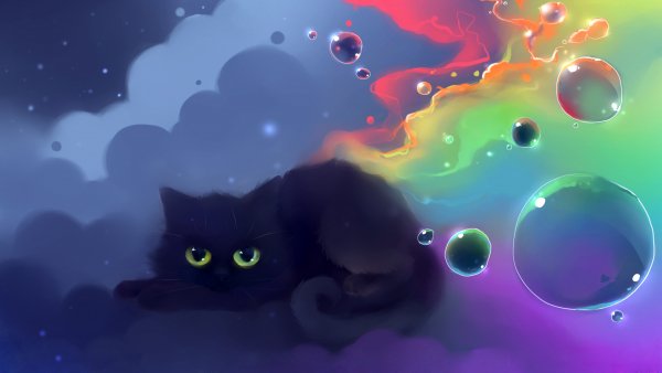 кошка рисунок художник..file
