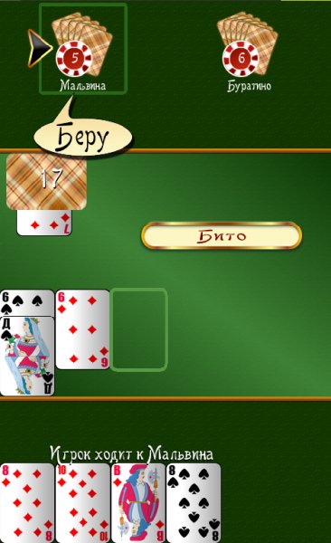 Карточная игра Дурак