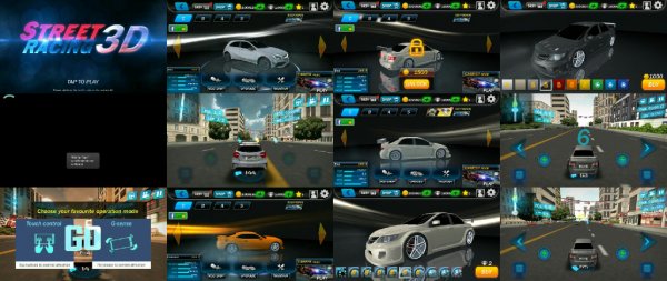 Street Racing Drift 3D v1.1.1(12)mod.gold.crystal