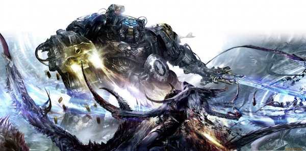 WH40k Железные Руки термос
