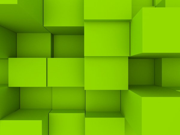 Green-cubes-geometry-three-dimensional-abstract