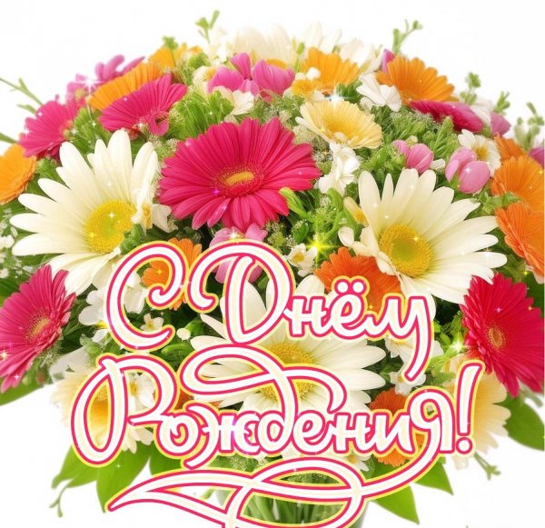 С днём рождения!