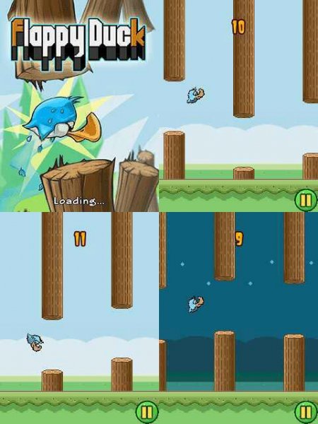 Flappy Duck Sam 240x400 i900