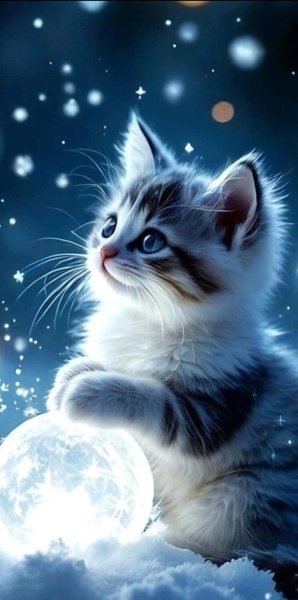 Новогодний котейка