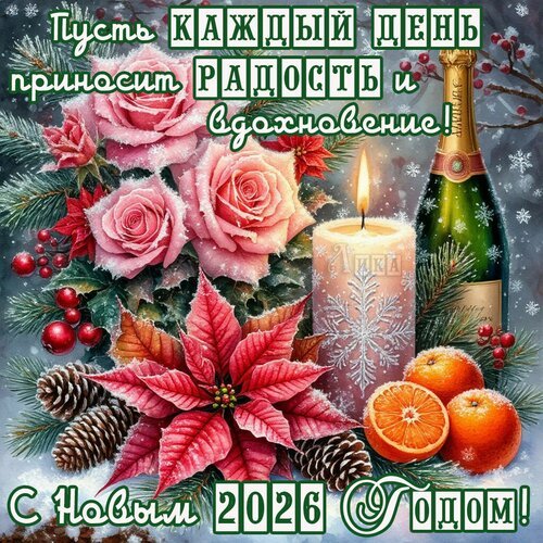 Открытка новый год (2)