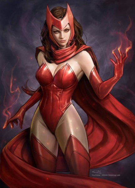 Scarlet Witch by KimSungHwan on DeviantArt