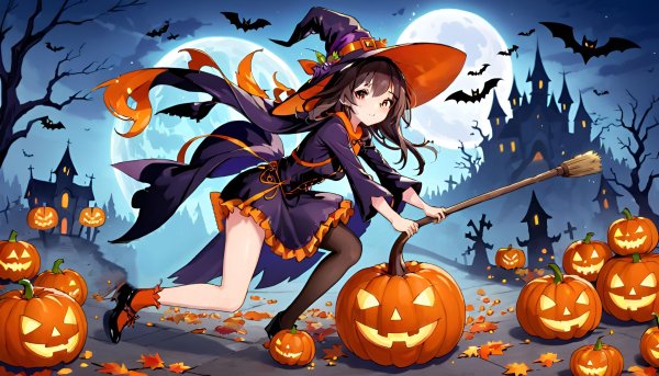 Хэллоуин,аниме.08