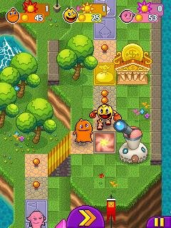 pac man party 240x320 motorola rus