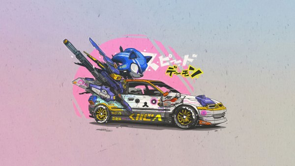 Car sonic the hedgehog 03