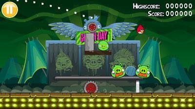 Angry Birds Green Day