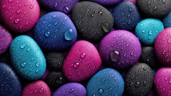 Ii-art-neiroset-tekstura-kamni-kapli-serye-rozovye-golubye-s