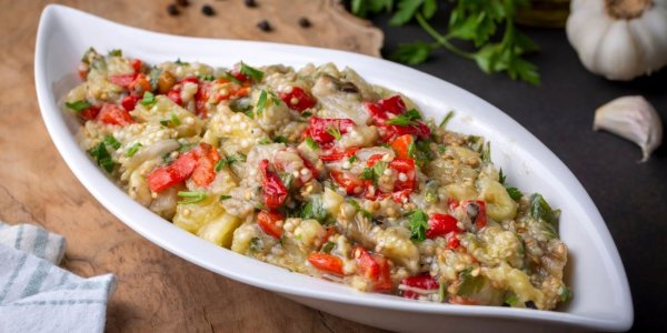 Салат из баклажанов по-турецки