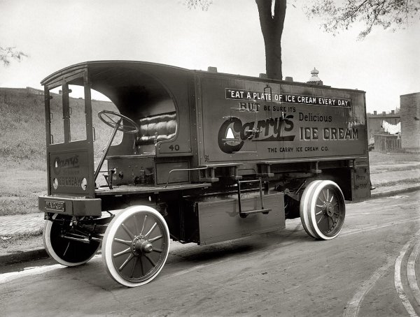 WALKER ELECTRIC REFRIGERATOR TRUCK (1920г.)