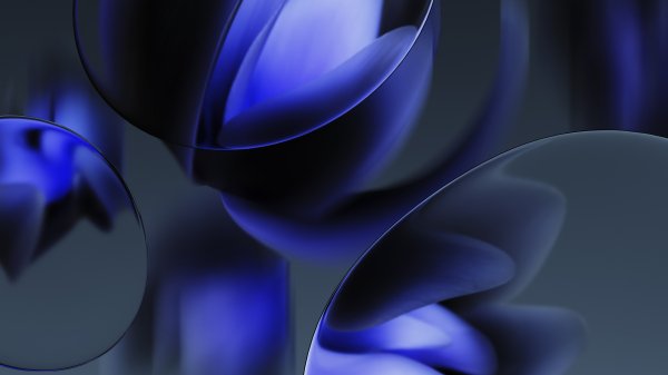 Blue-abstract-waves-smooth-dark
