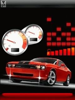 mustang&amp;camaro car спидометр анимация