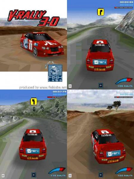 V-Rally 3D 360x640 5800