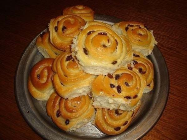 Булочки "Розы"