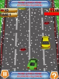 car snow race xmas special