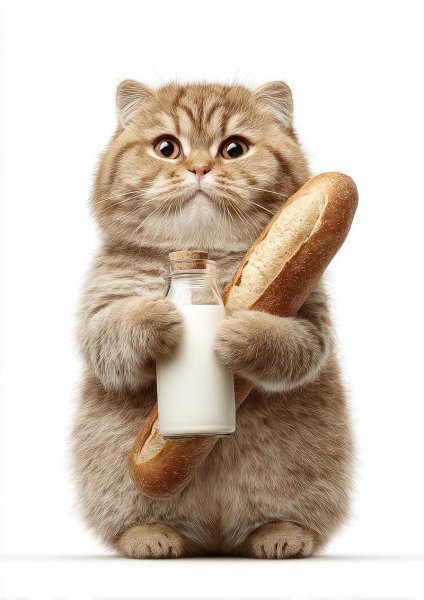 Котики с едой (5)