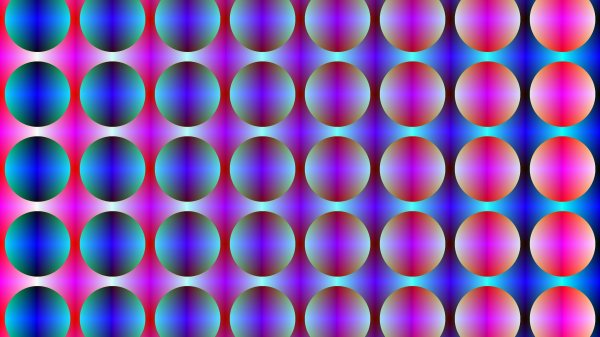 Krugi gradient abstraktsiia 255216 3840x2160