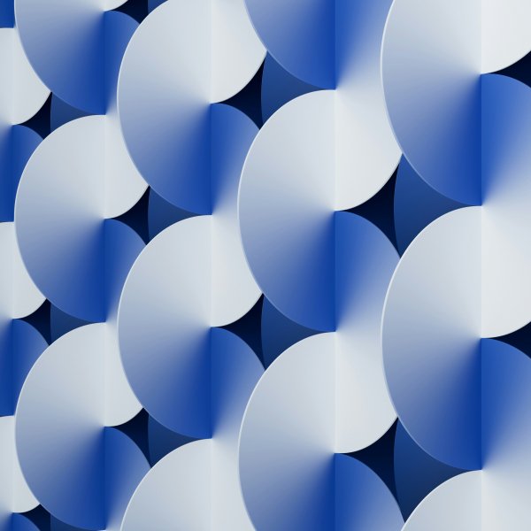 Blue-geometry-pattern-abstraction-3d-circles