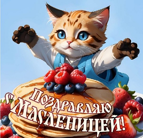 Поздравляю с Масленицей!