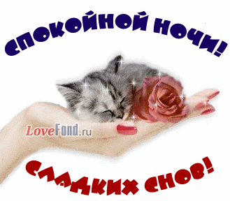 Спокойной ночи