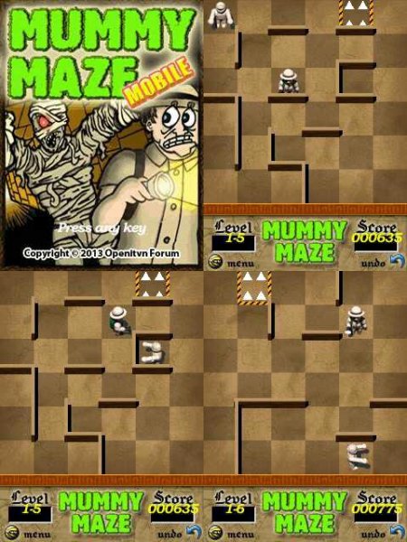 Mummy Maze LG 240x400 kp500