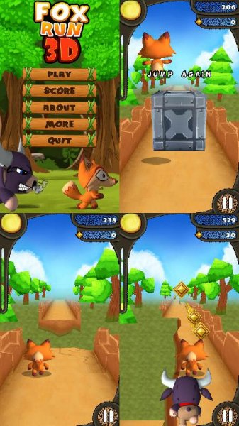 FoxRun 3D 360x640 cracked