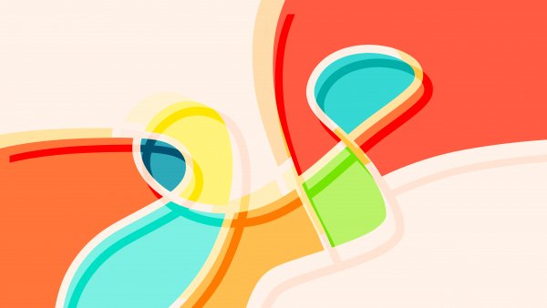 Abstract-red-yellow-modern-dynamic