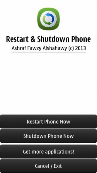 Restart Shutdown Phone