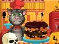 Talking Tom Cooking Halloween Cake