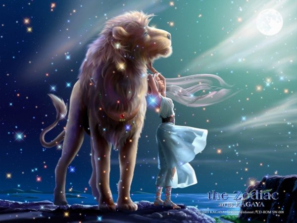 Zodiac signs ЛЕВ