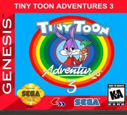 Tiny Toon Adventures 3 (SEGA GEN MD 16bit)