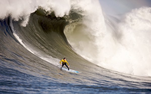 Surfing mavericks