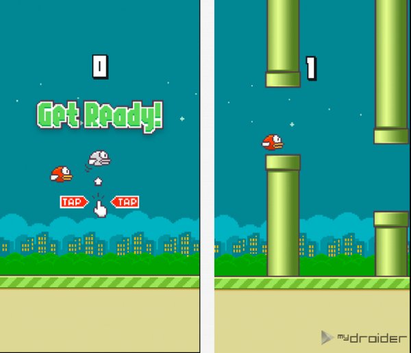 Flappy Bird Mod 240x320