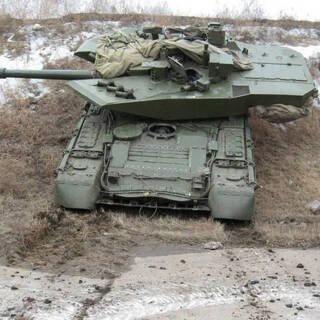 Т-80БВМ с боевым отделением "Бурлак"