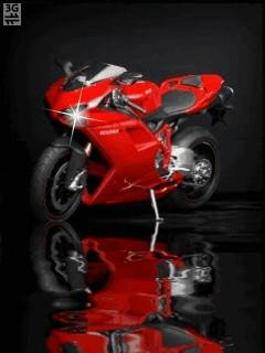 Kawasaki moto animated