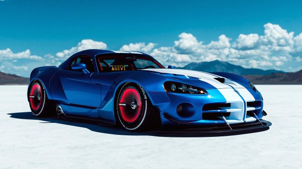 Dodge-viper-widebody-salt-desert-muscle-car