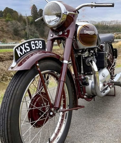 TRIUMPH SPEED TWIN 500cc (1938г.)