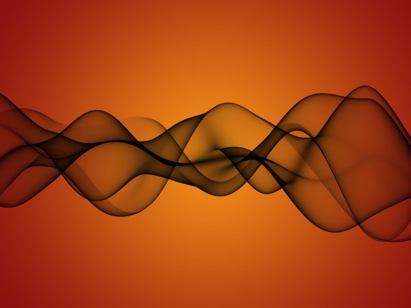 Orange-waves-black-background-gradient
