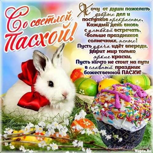 Со светлой Пасхой!