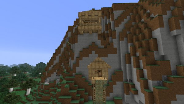 Дом в скале