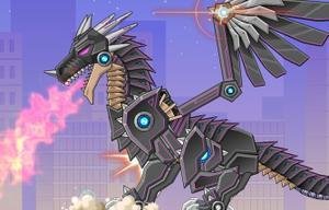 Toy War Robot Black Dragon