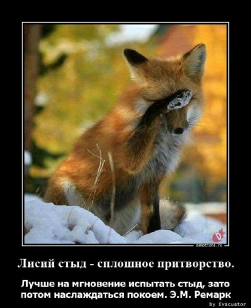 Хитрость лисы