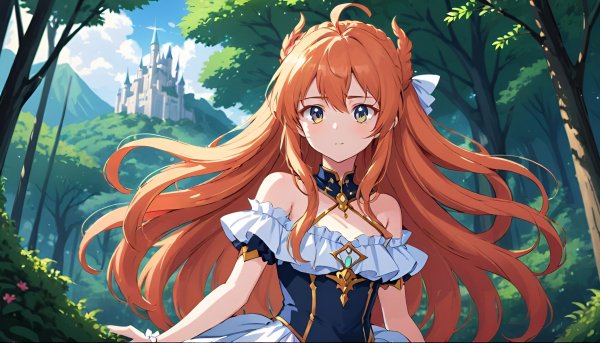 Девушка аниме,фэнтези.05